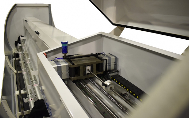 Tube bender Levitate 128E - Cut at the end of the curve